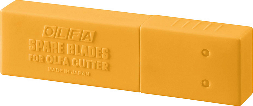 Фото 4 товара OLFA 50 шт., 9х80х0.38 мм, Лезвия сегментированные OL-AB-50S