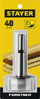 Сверло Форстнера по дереву "Maxcut" 29985-40_z01 STAYER 40 х 90 мм - фото 2
