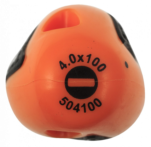 Фото 1 товара Отвертка стержневая шлицевая BASIC, SL4х100 мм, Ombra