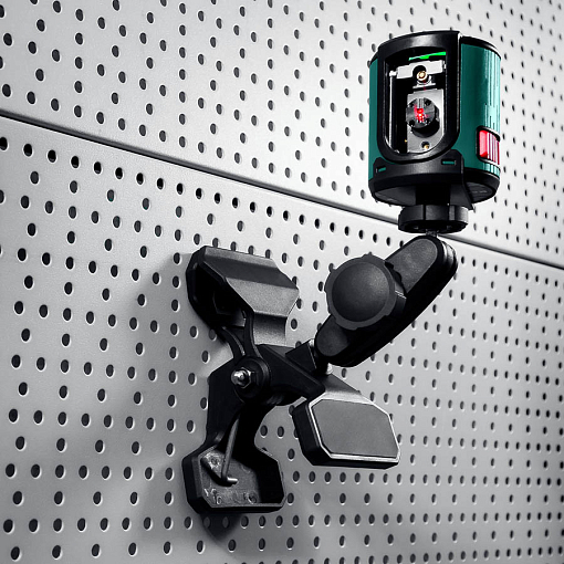 Фото 8 товара Линейный лазерный нивелир с держателем в кейсе KRAFTOOL CL-20 5 34700-5 Professional