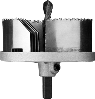 Пила кольцевая наборная по дереву STAYER 60-67-74-81-95мм, 5 шт., 2957-095 - фото 3