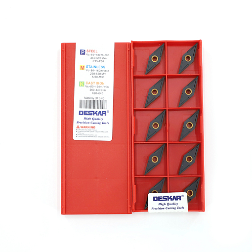 Фото 3 товара VNMG160404 LF3018 токарная пластина Deskar