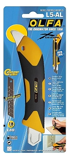 OLFA 18 мм, сегментированное лезвие, AUTOLOCK, Нож OL-L5-AL - фото 7