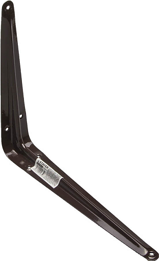 Фото 0 товара Уголок-кронштейн STAYER 37404-3 200х250 мм, толщина 1 мм, коричневый