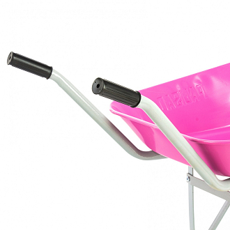 Тачка садовая, грузоподъемность 160 кг, объем 78 л, Pink Line Palisad - фото 6