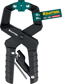 Струбцина 38х38 мм, зажимная RC-4, Kraftool - фото 5