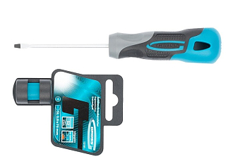 Отвертка SL3 x 75 мм, S2, трехкомп. рукоятка Gross - фото 2