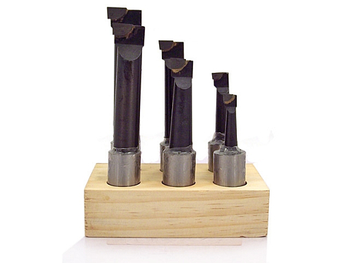 Фото 1 товара Комплект резцов к расточной головке D-100 (Т15К6, 6 шт.)