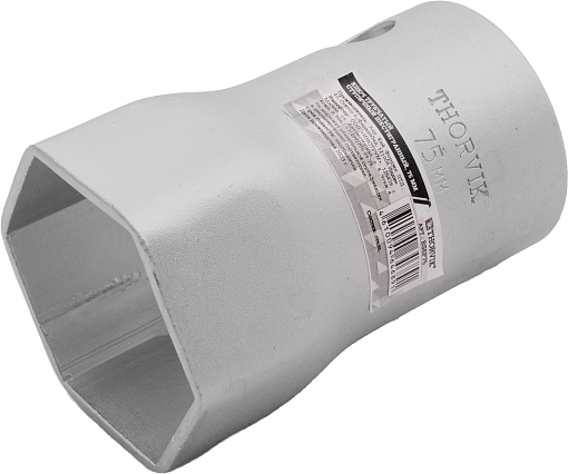 Фото 0 товара Ключ трубчатый ступичный шестигранный, 75 мм, THORVIK