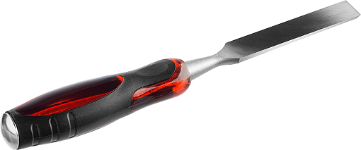 Фото 2 товара Стамеска с двухкомпонентной прозрачной рукояткой 1810-20 MIRAX 20 мм