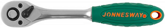 Рукоятка трещоточная 3/8"DR, 36 зубцов, 185 мм, Jonnesway - фото 2