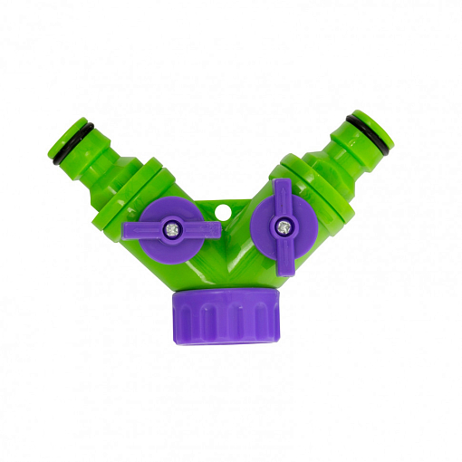 Фото 0 товара Разветвитель двухканальный, регулируемый, со штуцерами Palisad