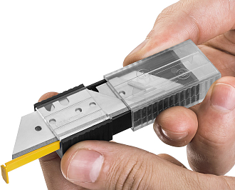 Лезвия А24 5 шт. трапециевидные SG-A24, Kraftool - фото 3