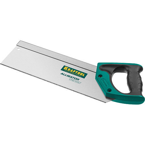 Фото 2 товара Ножовка с обушком для стусла (пила) KraftMaxTENON 15228-30 KRAFTOOL 14/15 TPI, 300 мм