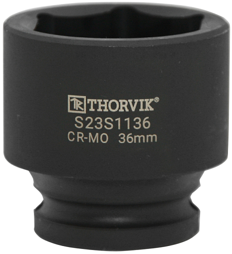 Фото 0 товара Головка торцевая ударная 1/2"DR, 36 мм, THORVIK