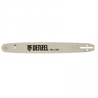 Шина для бензопилы DGS-5218, длина 45 см (18"), шаг 0,325", паз 1,5 мм, 72 звена Denzel - фото 4