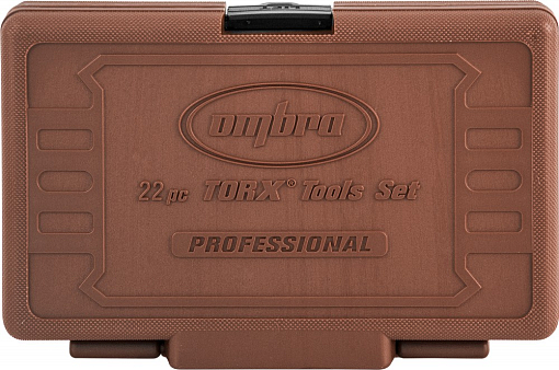 Фото 5 товара Набор головок торцевых, внешний TORX®, и насадок с вставками-битами TORX®, 22 предмета, Ombra