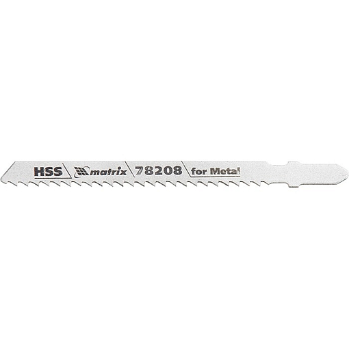 Фото 0 товара Полотна для электролобзика по металлу 3 шт, T127D, 75 х 3 мм, HSS Matrix Professional