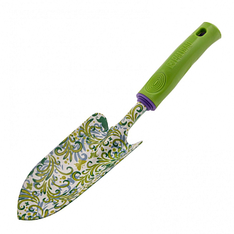 Совок посадочный широкий, 80 х 330 мм, стальной, пластиковая рукоятка, Flower Green, Palisad - фото 1