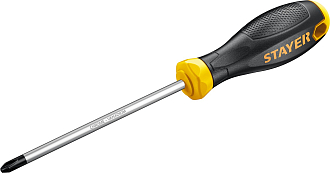 Отвертка с двухкомпонентной рукояткой STAYER PH3x150 мм, 2510-3-15_z03 - фото 2