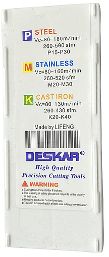 Фото 9 товара 16ER 11.5 NPT LDA резьбовая пластина Deskar