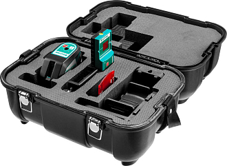 Лазерный нивелир с детектором в кейсе KRAFTOOL CL70 4 34660-4 Professional линейный - фото 10
