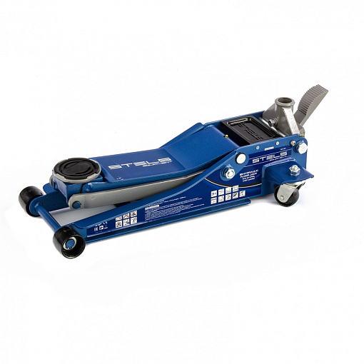 Фото 2 товара Домкрат гидр. подкатной 3 т,, Low profile quick lift, 75-505 мм, проф. STELS