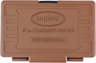 Набор инструмента универсальный 1/4"DR, 57 предметов, Ombra - фото 5
