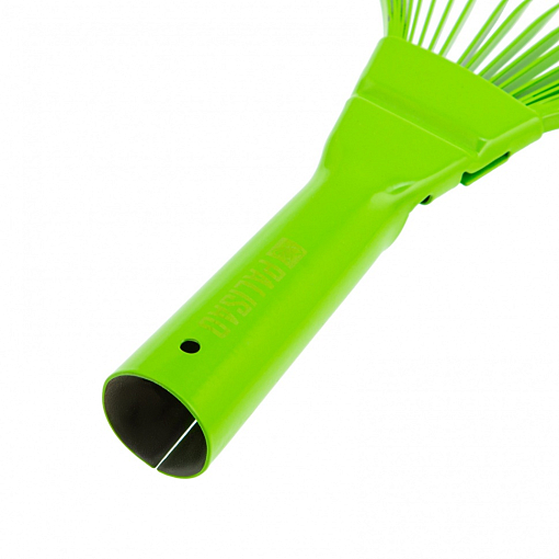 Фото 3 товара Грабли веерные стальные, 425 мм, 22 плоских зуба, эмалированные, без черенка, Palisad