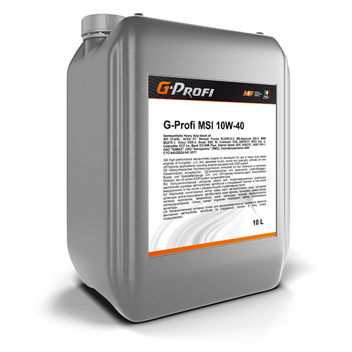 Фото 0 товара Моторное масло G-Profi MSI plus 15W-40, 10л