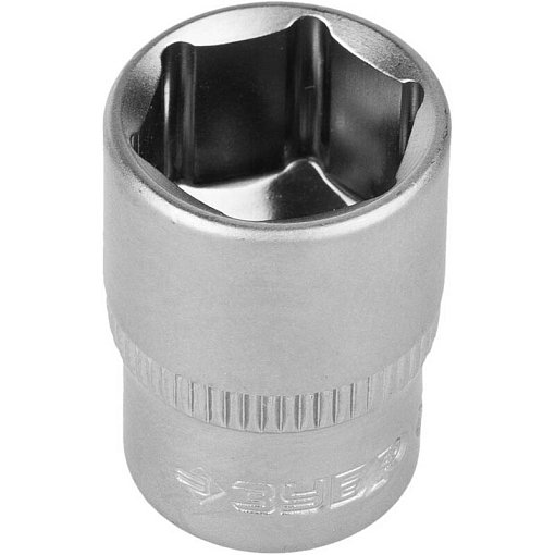 Фото 0 товара Головки торцовые FLANK, 1/4", серия «МАСТЕР» Зубр 27715-10