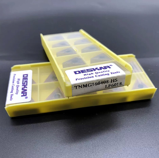 Фото 7 товара TNMG160408 HS LF6018 токарная пластина Deskar
