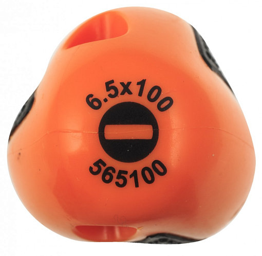 Фото 1 товара Отвертка стержневая шлицевая BASIC, SL6.5х100 мм, Ombra