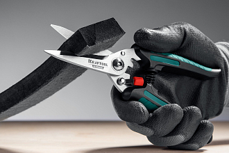 Многоцелевые технические ножницы KRAFTOOL 23201 ALLIGATOR 200 мм - фото 9
