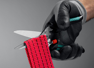 Многоцелевые технические ножницы KRAFTOOL 23201 ALLIGATOR 200 мм - фото 7