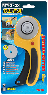 OLFA 60 мм, Нож с круговым лезвием и пистолетной рукояткой OL-RTY-3/DX - фото 4
