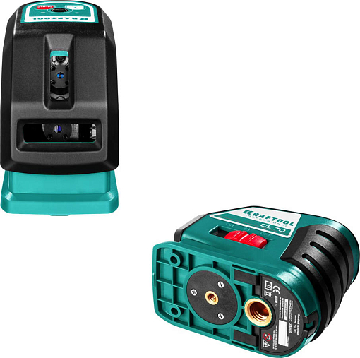 Фото 3 товара Лазерный нивелир со штативом KRAFTOOL CL70 3 34660-3 Professional линейный