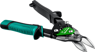 Левые ножницы по металлу Alligator 2328-L KRAFTOOL 260 мм - фото 3