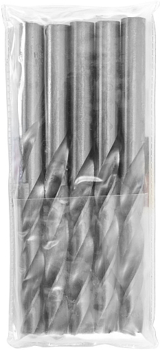 Фото 2 товара Сверло спиральное по металлу HSS, d10.5 мм, THORVIK