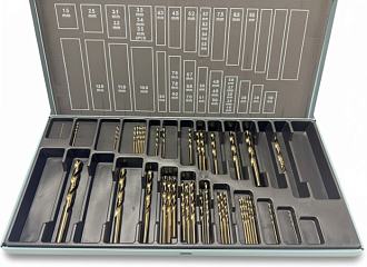 Набор сверл по металлу 1,0-12,0 (43шт.) Р6М5К5 Sekira - фото 1