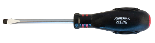 Фото 0 товара Отвертка стержневая шлицевая HERCULES, SL6.5х100 мм, Jonnesway