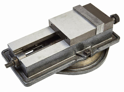 Фото 0 товара Тиски станочные 125мм прецизионные поворотные QM16125