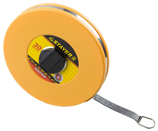 Фото 0 товара Лента STAYER F-30 3415-30_z01 30 м х 12.5х0.4 мм, мерная 