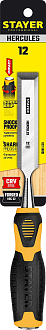 Стамеска STAYER 12 мм, с двухкомпонентной ручкой, 18205-12_z01 Professional - фото 5
