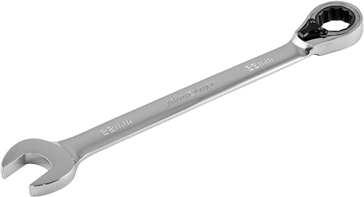 Фото 3 товара Ключ гаечный комбинированный трещоточный с реверсом, 22 мм, Jonnesway