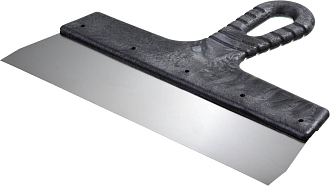 Шпатель фасадный СИБИН 250 мм, нержавеющая полотно, пластмассовая рукоятка, 10079-250_z01 - фото 1