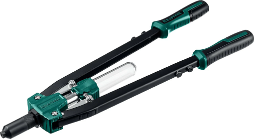 Фото 0 товара Заклепочник двуручный 311791 KRAFTOOL заклепки 3.2-6.4 мм для вытяжных заклепок из алюминия, стали, нерж. стали