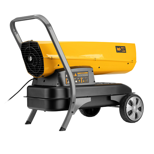 Фото 4 товара Дизельная тепловая пушка DHG-45i, 45 кВт, 1000 м3/ч, прямой нагрев, электронный термостат Denzel