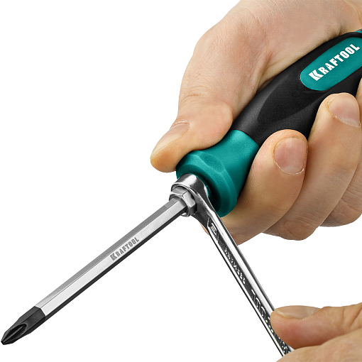 Фото 4 товара Отвертка PH1x75 мм, ударная, Kraftool