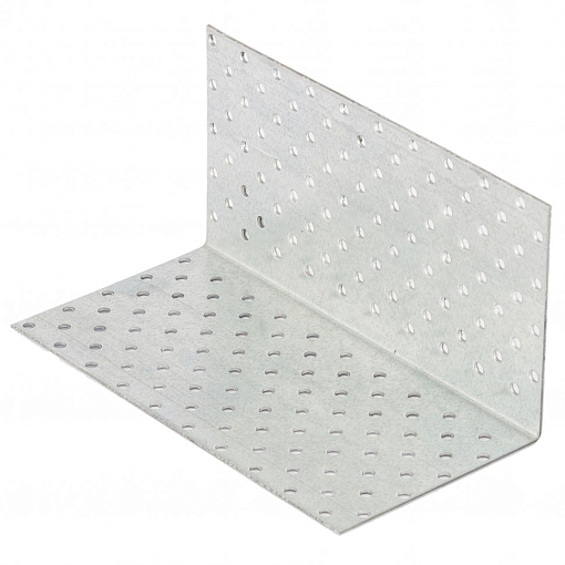 Фото 0 товара Крепежный уголок равносторонний 2 мм, KUR 100 x 100 x 200 мм Россия Сибртех